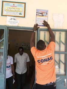 CONAC Campaign: Corruption Free Schools Re-opening